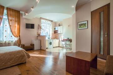Фото номера Стандартные апартаменты с 1 спальней Апарт-отели Hotel Apartments Adresa г. Кишинёв 18