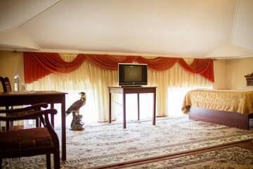 Фото номера Стандартный двухместный номер с 1 кроватью Отель Vila Muntenia Hotel г. Кишинёв 8