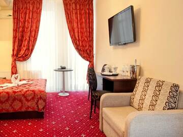 Фото номера Президентский люкс Отель Manhattan Hotel &amp; Restaurant г. Кишинёв 6