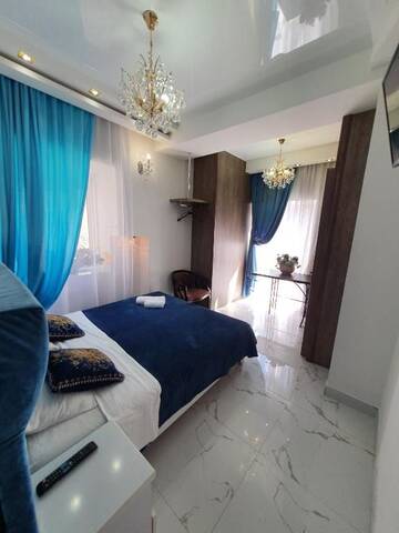 Фото номера Улучшенный двухместный номер с 1 кроватью Отель Bella Donna Hotel г. Кишинёв 18