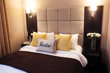 Фото номера Стандартный двухместный номер с 1 кроватью Отель Shadow Boutique Hotel &amp; Spa г. Кишинёв 4