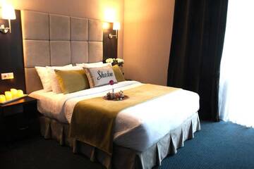 Фото номера Стандартный двухместный номер с 1 кроватью Отель Shadow Boutique Hotel &amp; Spa г. Кишинёв 6