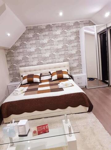 Фото номера Номер с кроватью размера &quot;king-size&quot; и гидромассажной ванной Отель Villa Kalyan Hotel г. Кишинёв 5