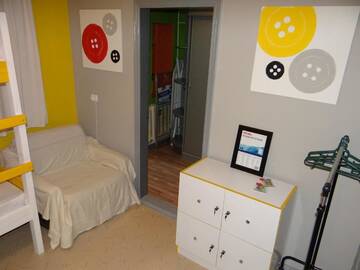 Фото номера Кровать в общем 4-местном номере для мужчин и женщин Хостелы Chill Hostel Кишинев г. Кишинёв 4