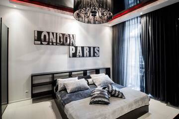 Фото номера Апартаменты с 2 спальнями Апартаменты Apartment Stefan Chelmare 126 г. Кишинёв 6