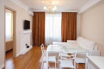Фото номера Апартаменты с 1 спальней Апартаменты Homestay Apartments г. Кишинёв 7