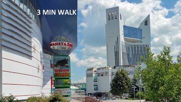 Фото номера Апартаменты с балконом Апартаменты Studio Apartment on Negruzzi 5 г. Кишинёв 41