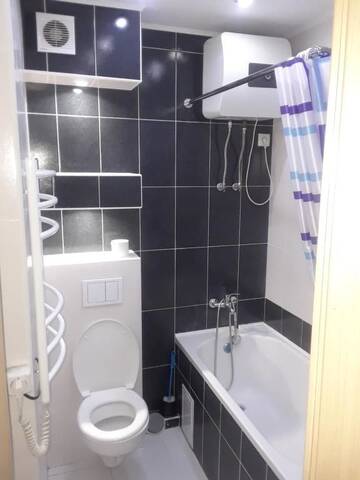 Фото номера Апартаменты с балконом Апартаменты Studio Apartment on Negruzzi 5 г. Кишинёв 48