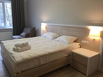 Фото номера Апартаменты с 2 спальнями Апартаменты Apartment OneClickRent 03 г. Кишинёв 15