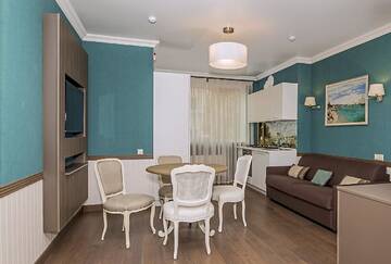 Фото номера Апартаменты Делюкс Отель ZENTRUM Hotel г. Кишинёв 4