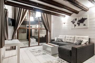 Фото номера Апартаменты - Двухуровневые Курортные отели Tree House г. Кишинёв 4