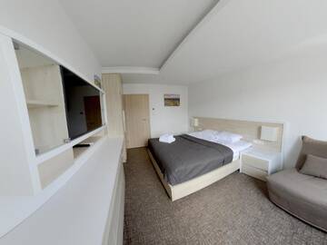 Фото номера Апартаменты с 2 спальнями Апартаменты Apartment Oneclickrent 1 Smarthouse г. Кишинёв 7