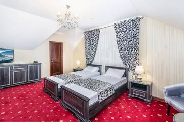 Фото номера Двухместный номер с 2 отдельными кроватями Отель Park Lane Hotel г. Кишинёв 5