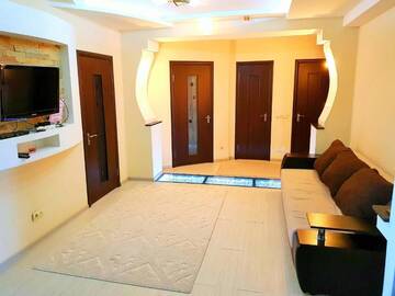 Фото номера Апартаменты с 3 спальнями Апартаменты Luxury Apartment г. Кишинёв 15