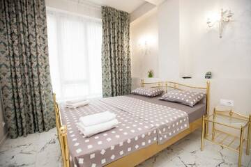 Фото номера Апартаменты с 1 спальней Апартаменты DOUBLE SkyHouse Exclusive Apartments г. Кишинёв 2