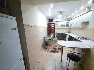 Фото номера Апартаменты с 2 спальнями Апартаменты Lux Apartments 2-rooms new Building in the center Chisinau г. Кишинёв 14