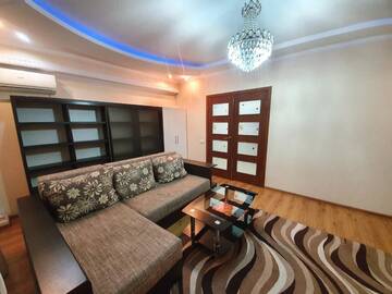 Фото номера Апартаменты с 2 спальнями Апартаменты Lux Apartments 2-rooms new Building in the center Chisinau г. Кишинёв 9