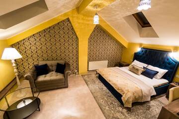Фото номера Улучшенный двухместный номер с 1 кроватью Отель Mon Ami Villa г. Кишинёв 3