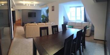 Фото номера Апартаменты с 3 спальнями Апартаменты Apartment OneClickRent 07 Penthouse г. Кишинёв 42