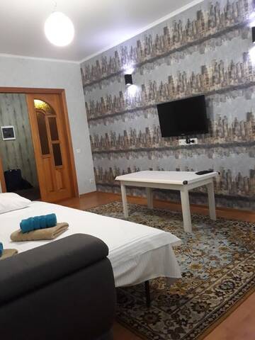 Фото номера Апартаменты с 2 спальнями Апартаменты Large 2-bedroom apartament in the center г. Кишинёв 10