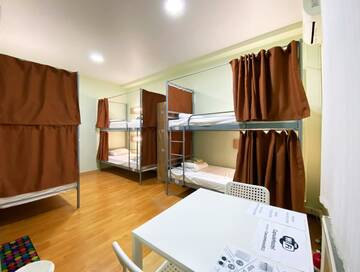 Фото номера Кровать в общем номере для мужчин Хостелы Capsule HOSTEL г. Кишинёв 8