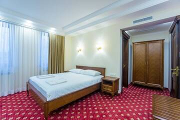 Фото номера Большой двухместный номер с 1 кроватью Отель Ambassador Hotel г. Кишинёв 3