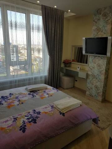 Фото номера Апартаменты с 1 спальней Апартаменты SKY EXCLUSIVE APARTMENT г. Кишинёв 7