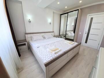 Фото номера Апартаменты с 2 спальнями Апартаменты Lovely Center Apartment г. Кишинёв 16