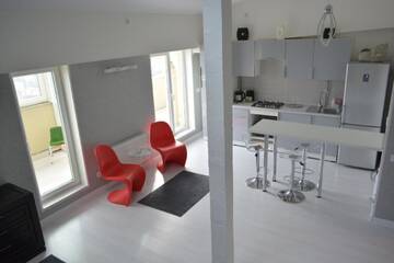 Фото номера Люкс с террасой Апартаменты apartament with terras г. Кишинёв 30