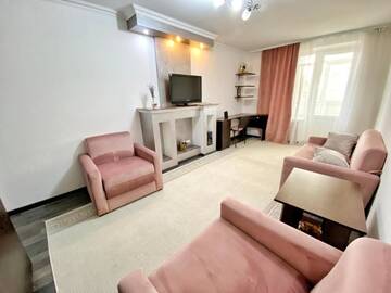 Фото номера Апартаменты с 2 спальнями Апартаменты Bright Central Apartment г. Кишинёв 8