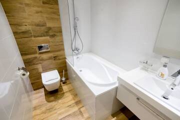 Фото номера Апартаменты с 1 спальней Апартаменты Panoramic Apartments г. Кишинёв 36