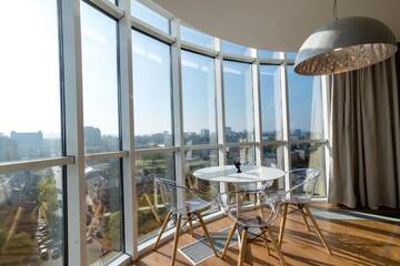 Фото номера Апартаменты с 1 спальней Апартаменты Panoramic Apartments г. Кишинёв 32