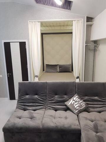 Фото номера Номер-студио с балконом Апартаменты Studio delux on the centre г. Кишинёв 11