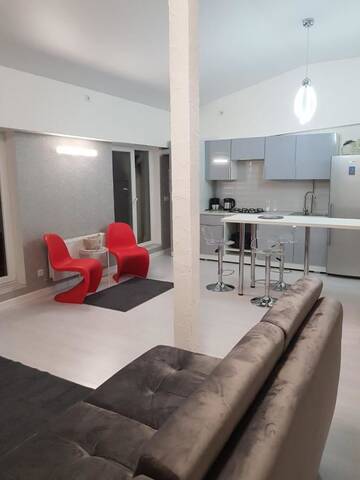 Фото номера Номер-студио с балконом Апартаменты Studio delux on the centre г. Кишинёв 14
