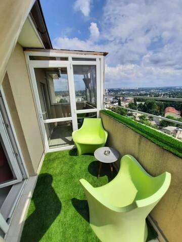 Фото номера Номер-студио с балконом Апартаменты Studio delux on the centre г. Кишинёв 30