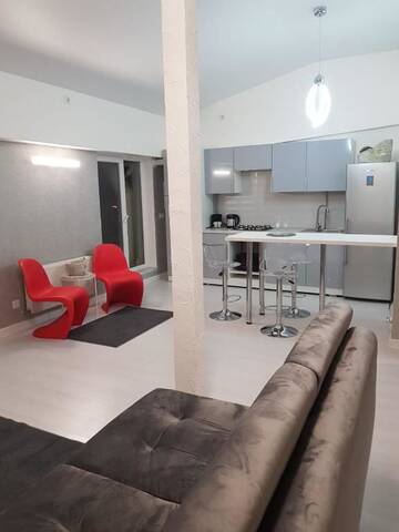 Фото номера Номер-студио с балконом Апартаменты Studio delux on the centre г. Кишинёв 35