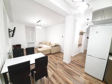 Фото номера Апартаменты Делюкс Апартаменты White New Apartments Ultracentral 2-rooms in the Heart Chisinau г. Кишинёв 5