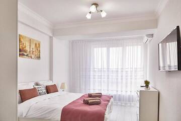 Фото номера Апартаменты с 1 спальней Апартаменты New Modern 1Bedroom Apartment City Centre Chisinau г. Кишинёв 25