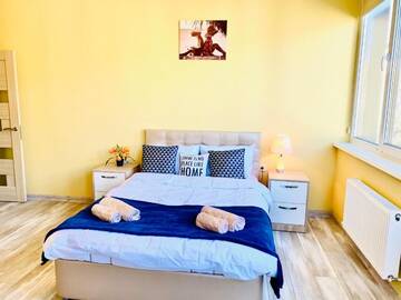 Фото номера Апартаменты с 1 спальней Апартаменты SkyHouse Modern 1 bedroom City Center г. Кишинёв 41