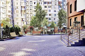 Фото номера Апартаменты с 1 спальней Апартаменты SkyHouse Modern 1 bedroom City Center г. Кишинёв 54