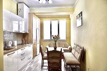 Фото номера Апартаменты с 1 спальней Апартаменты SkyHouse Modern 1 bedroom City Center г. Кишинёв 7
